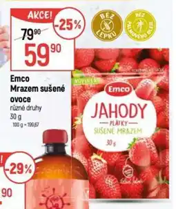 Globus Emco Mrazem sušené ovoce různé druhy nabídka