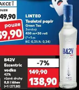 Kaufland B42v eccentric vodka nabídka