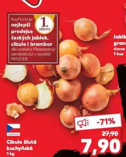 Kaufland Cibule kuchyňská žlutá nabídka
