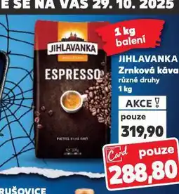 Kaufland Káva jihlavanka nabídka