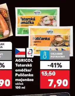 Kaufland Agricol poličanka majonéza nabídka