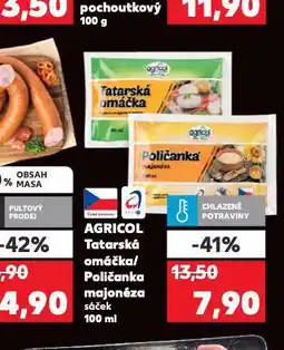 Kaufland Agricol tatarská omáčka nabídka