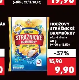 Kaufland Hobžovy strážnické brambůrky nabídka