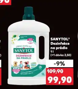 Kaufland Sanytol dezinfekce na prádlo nabídka