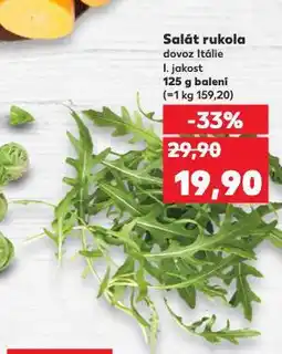 Kaufland Salát rukola nabídka