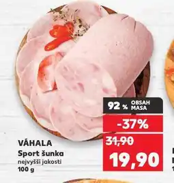 Kaufland Váhala sport šunka nabídka