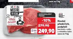 Kaufland Hovězí podplečí nabídka