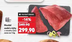 Kaufland Hovězí zadní z kýty nabídka