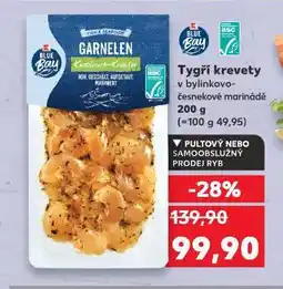 Kaufland Tygří krevety nabídka
