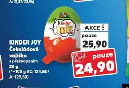 Kaufland Kinder joy nabídka