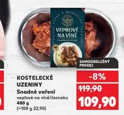Kaufland Snadné vaření kostelecké uzeniny nabídka