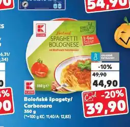 Kaufland Boloňské špagety nabídka