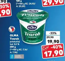 Kaufland Olma tvaroh nabídka