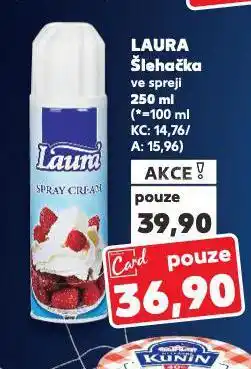 Kaufland Laura šlehačka nabídka