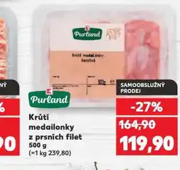 Kaufland Kuřecí medailonky z prsních filet nabídka
