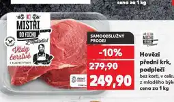 Kaufland Hovězí přední krk nabídka