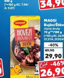 Kaufland Maggi bujón nabídka
