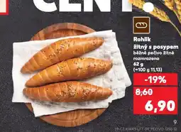 Kaufland Rohlík žitný s posypem nabídka