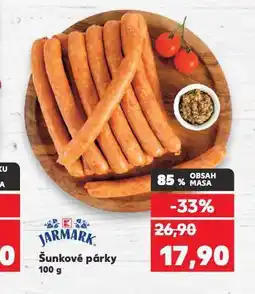 Kaufland Šunkové párky nabídka