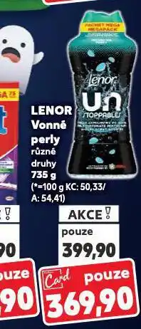 Kaufland Lenor vonné perle nabídka