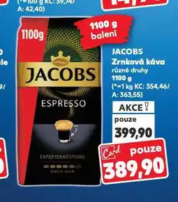 Kaufland Káva jacobs nabídka