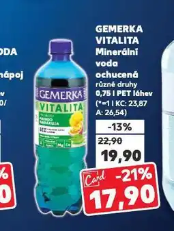 Kaufland Gemerka vitalita nabídka