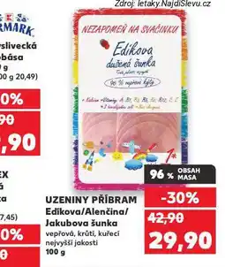 Kaufland Edíkova šunka nabídka