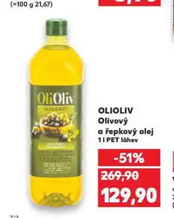 Kaufland Olioliv olivový a řepkový olej nabídka