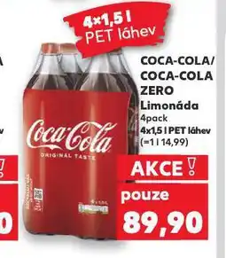 Kaufland Coca-cola zero nabídka