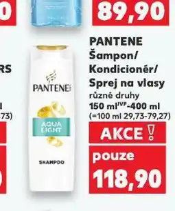 Kaufland Pantene kondicionér nabídka