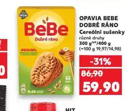 Kaufland Bebe dobré ráno opavia nabídka