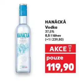 Kaufland Hanácká vodka nabídka