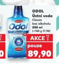 Kaufland Odol ústní voda nabídka