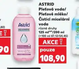 Kaufland Astrid pleťová voda nabídka