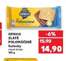 Kaufland Opavia zlaté polomáčené nabídka
