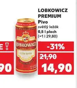 Kaufland Pivo lobkowicz nabídka