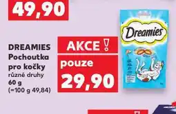 Kaufland Dreamies pochoutka pro kočky nabídka
