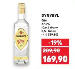 Kaufland Dynybyl gin nabídka