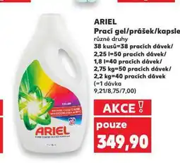 Kaufland Ariel prací prostředek nabídka