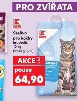 Kaufland Stelivo pro kočky nabídka