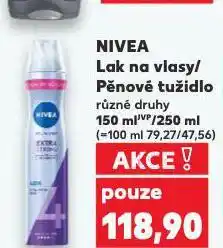Kaufland Nivea lak na vlasy nabídka