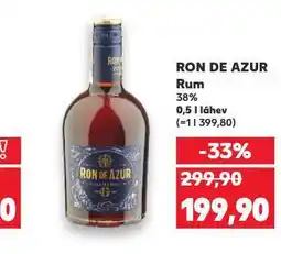 Kaufland Ron de azur rum nabídka