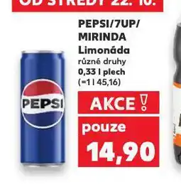 Kaufland Pepsi nabídka