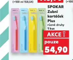 Kaufland Spokar zubní kartáček nabídka
