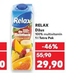 Kaufland Relax džus nabídka