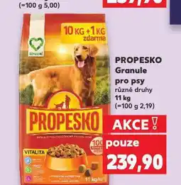 Kaufland Propesko granule pro psy nabídka