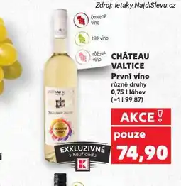 Kaufland Chateau valtice nabídka