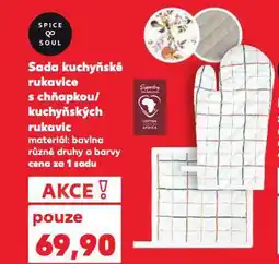 Kaufland Sada kuchyňské rukavice s chňapkou nabídka