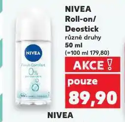 Kaufland Nivea deostick nabídka