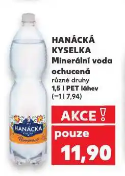 Kaufland Hanácká kyselka nabídka